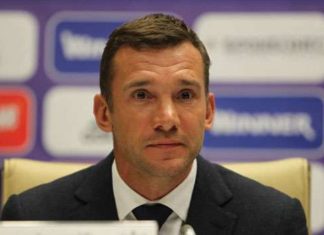 А. Шевченко розповів про підготовку футболістів України до гри з Хорватією