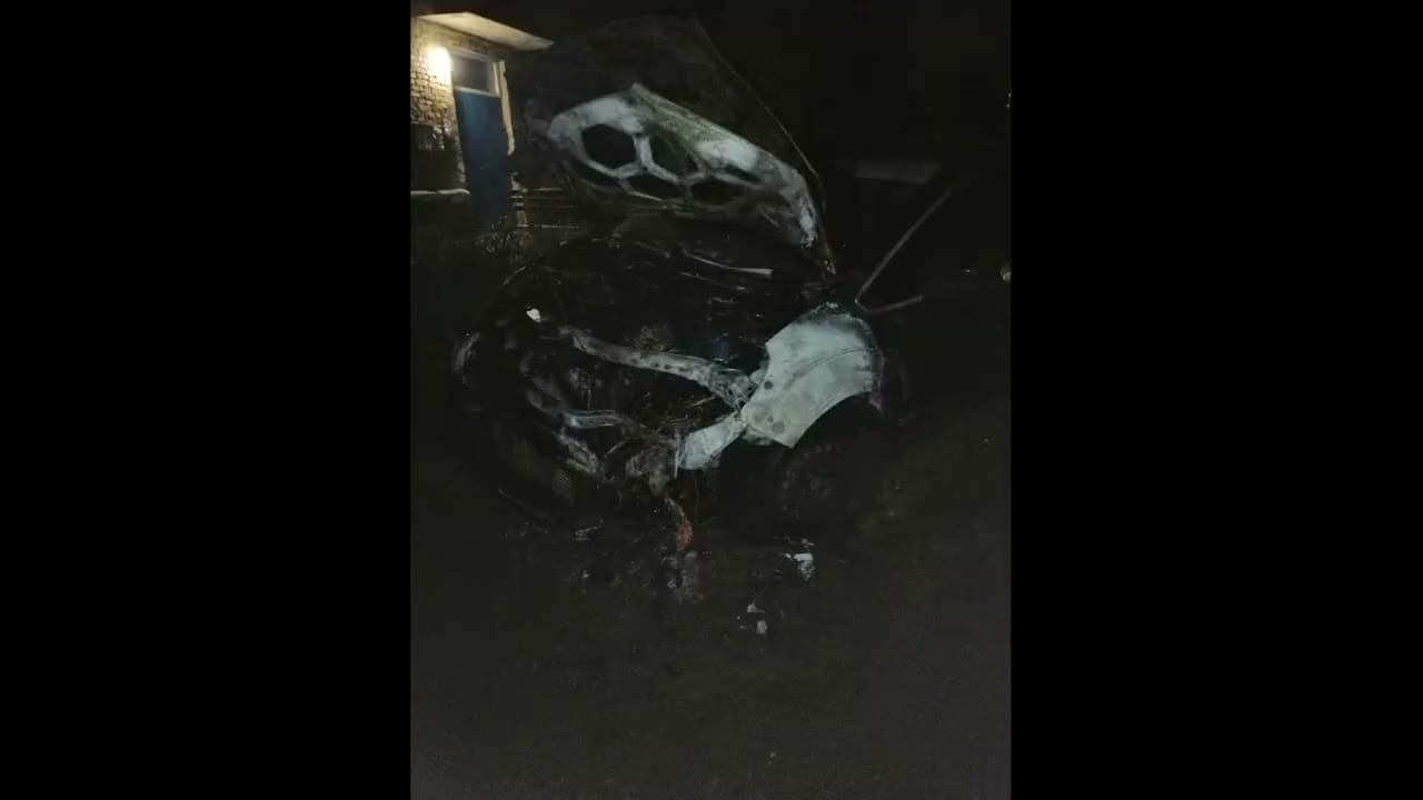 Підпалили авто в Переяславі громадському активісту! (відео)